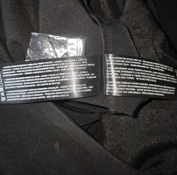 REVOLVE Finders Keepers Solar Black Halter Neck Backless Wide Leg Jumpsuit - Picture 8 of 9